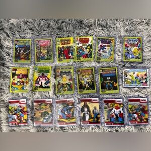 Marvel infinity trilogy and secret wars Lenticular cards #1